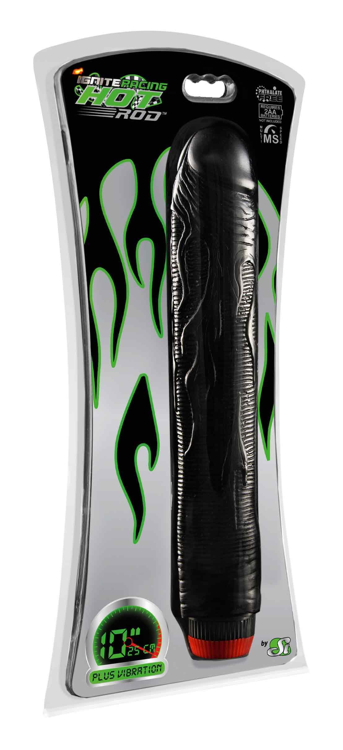 SI IGNITE Pimp my Rod with Vibration, 20 cm, Black