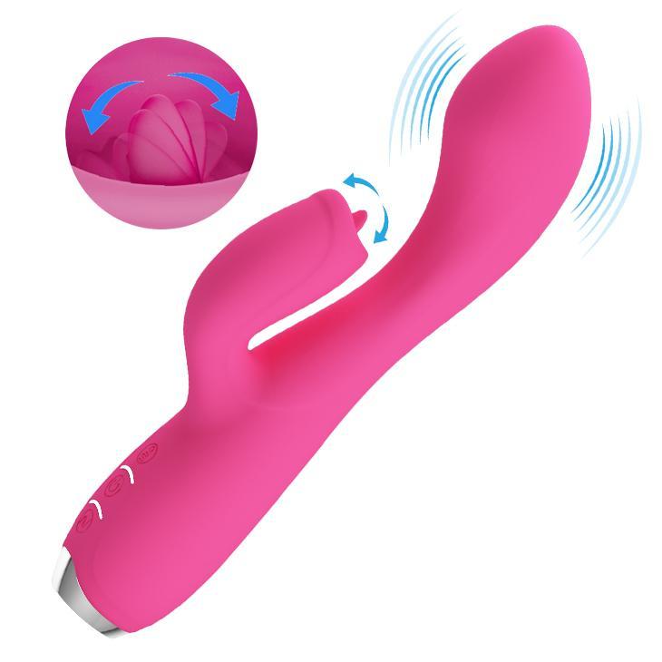 PRETTY LOVE - Doreen, 12 functions of vibration3 functions of lickeringsiliconeUSB rechargeable 36-199