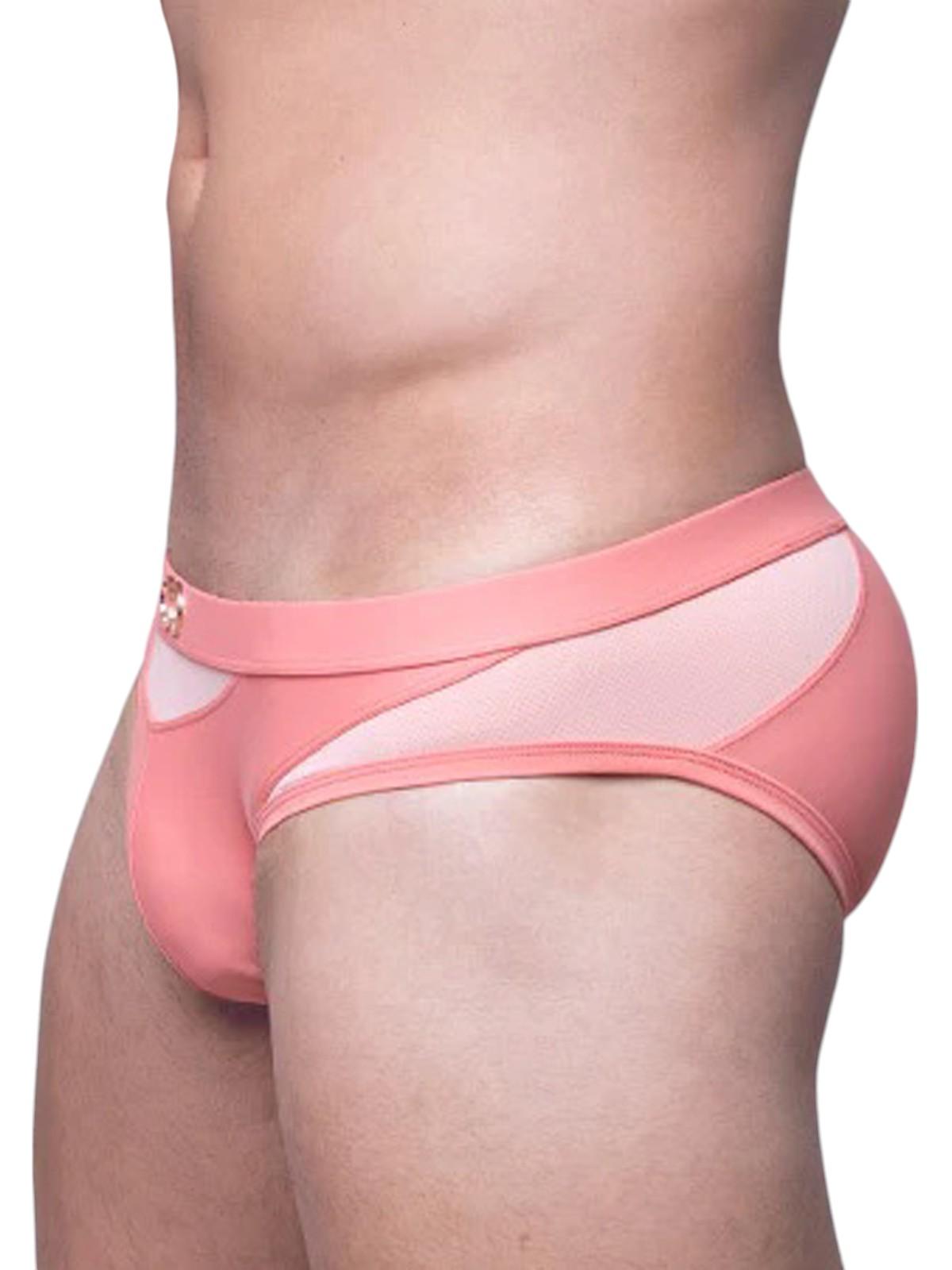 2Eros Swim Brief VB13 BLK Label Coral - S: L