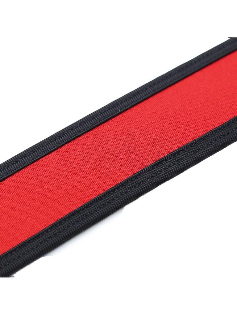 Rude Rider Neoprene Puppy 2 Biceps Straps Red