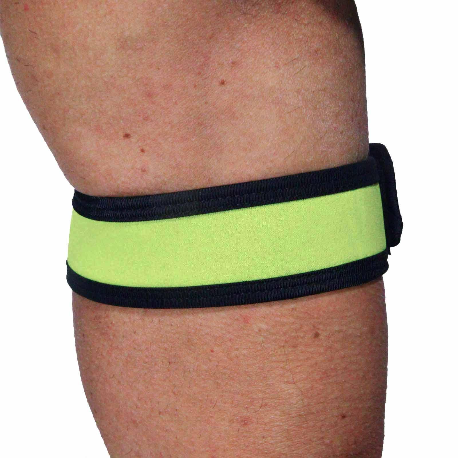 Rude Rider Neoprene Puppy 2 Biceps Straps Yellow