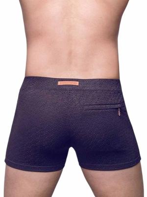 2Eros Textured Swim Trunk V60 Signet Black - Size: L