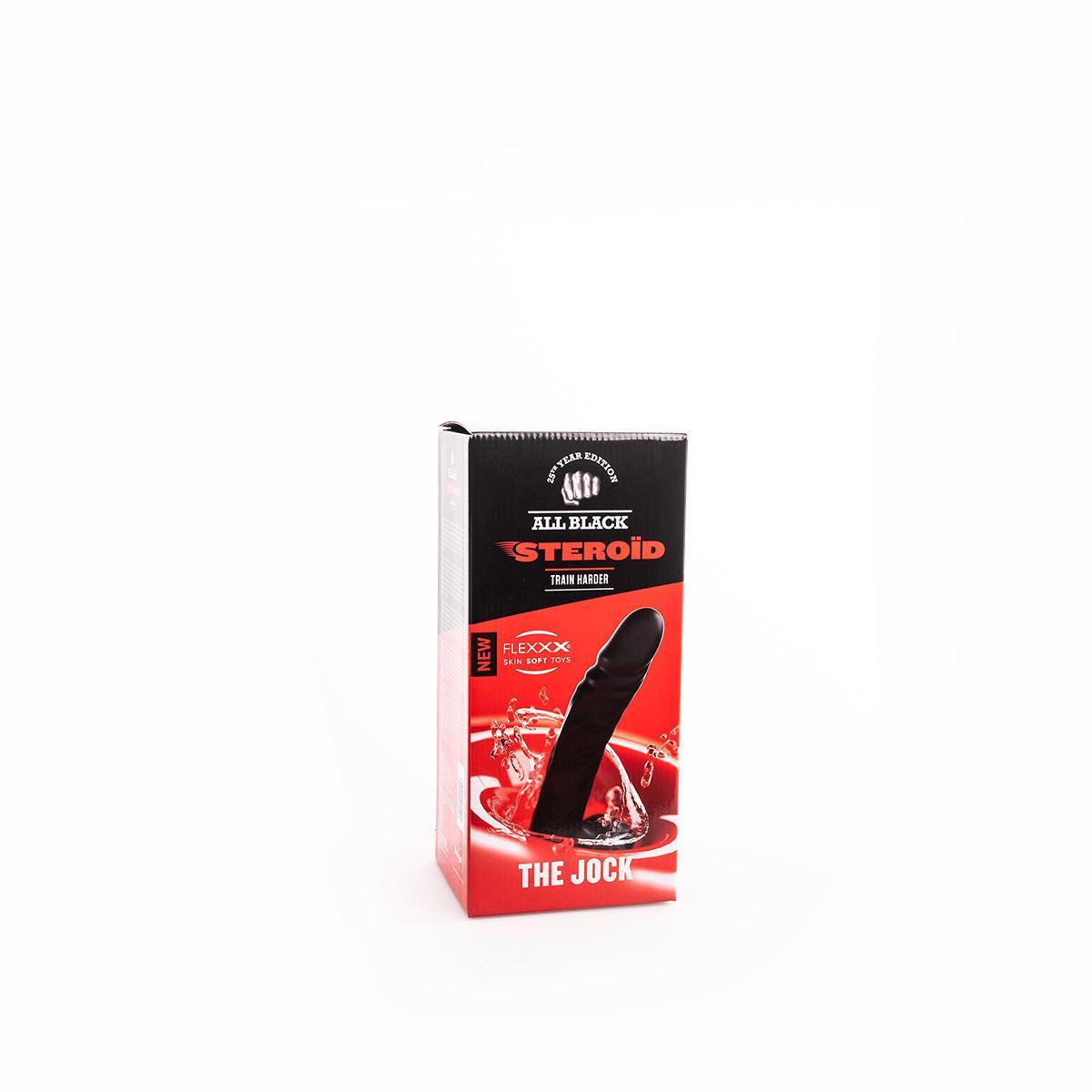 All Black Steroid The Jock Dildo, 27 cm