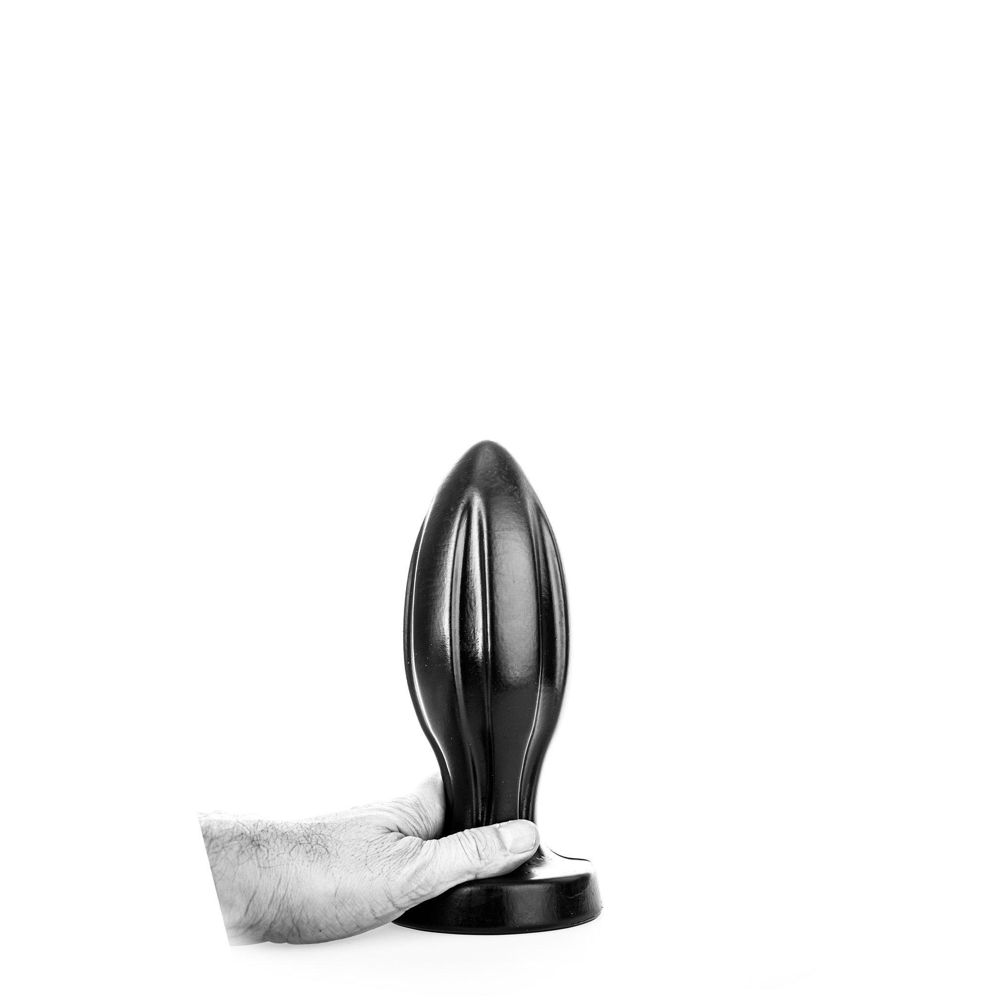 All Black Butt Plug Jacker, 23 cm