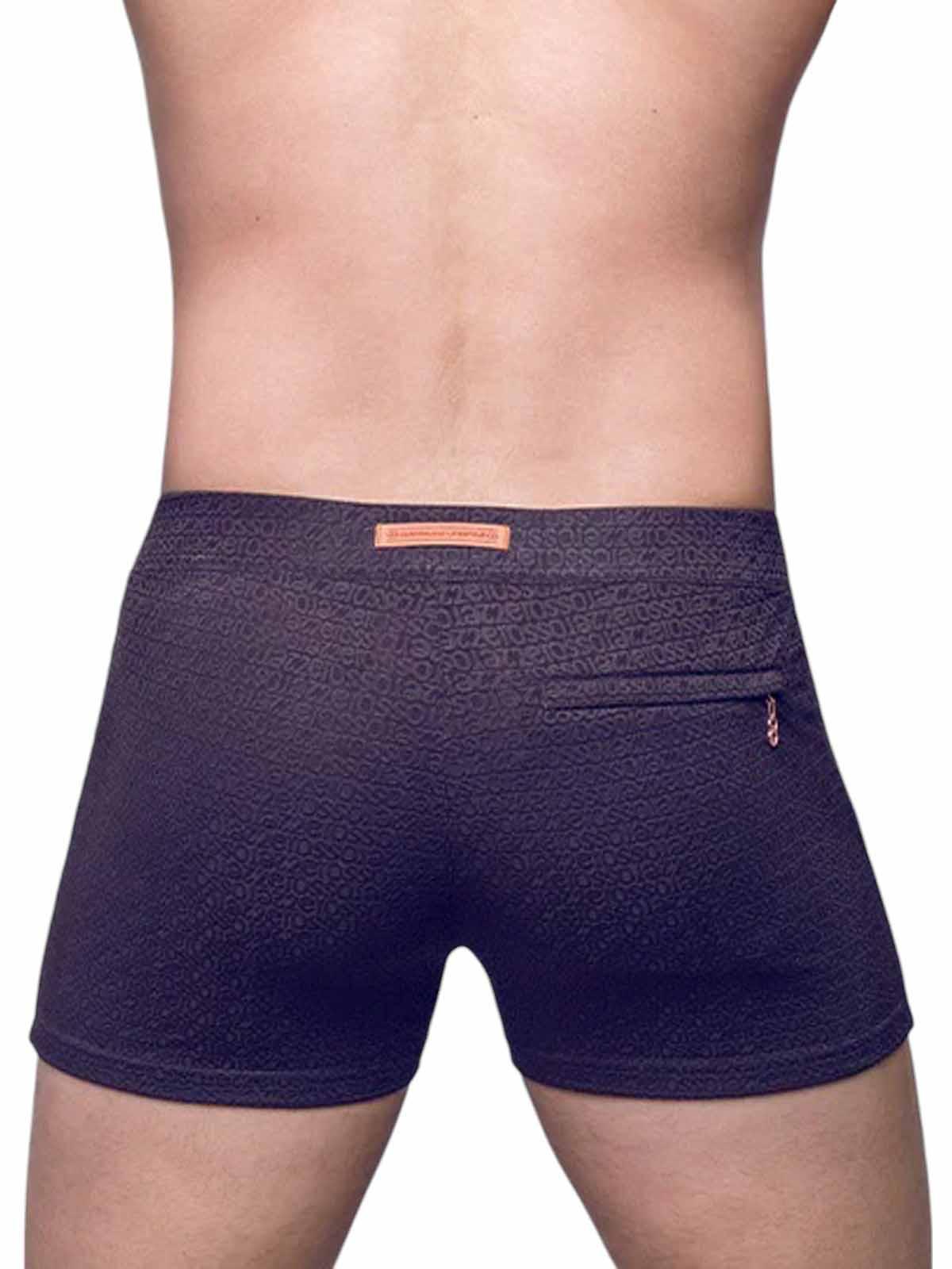 2Eros Textured Swim Trunk V60 Signet Black - Size: L