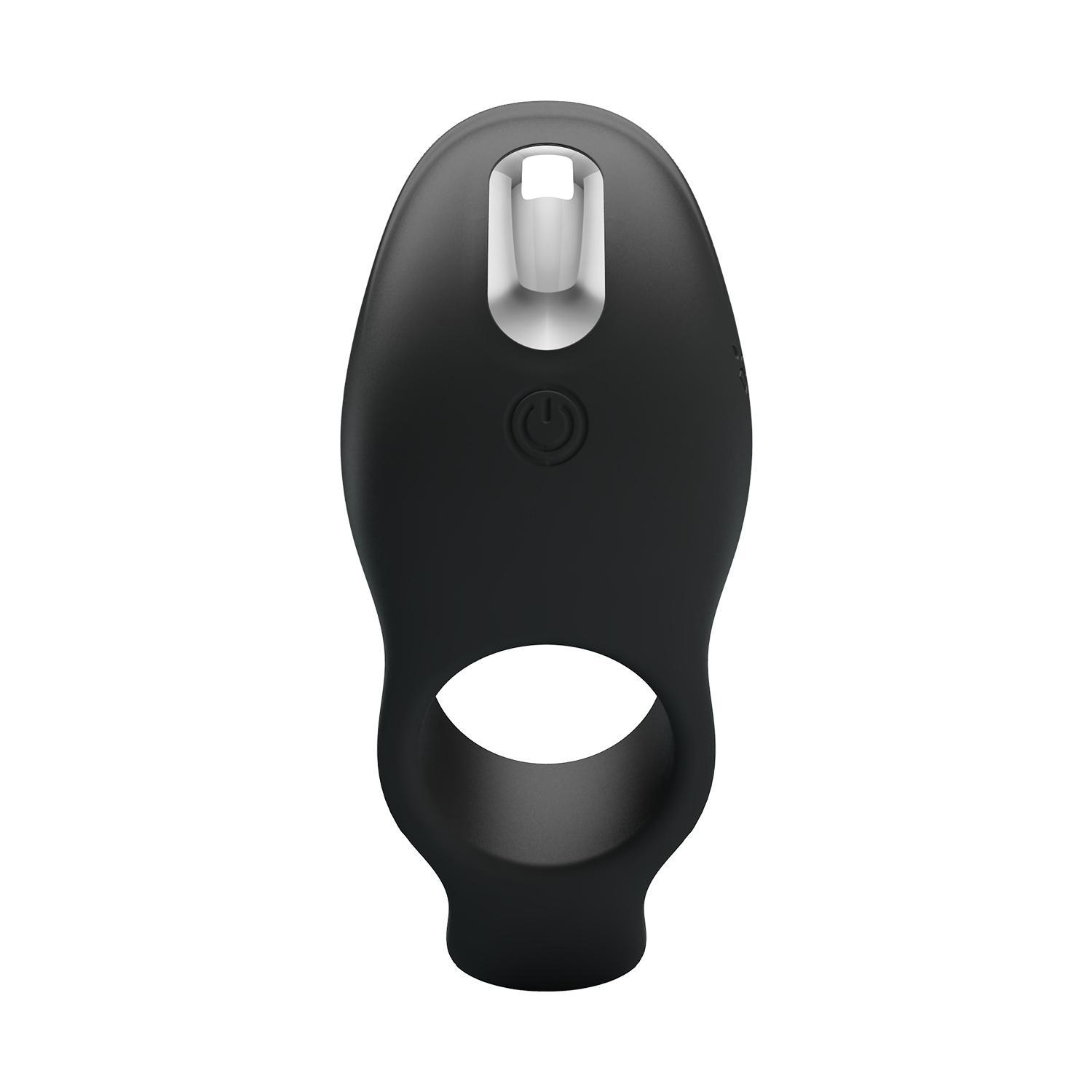 PRETTY LOVE - Vibration Penis Sleeve , 7 functions of vibrationwaterproof, memoryUSB rechargeablesilicone L:110mm W:45mm H:47mm