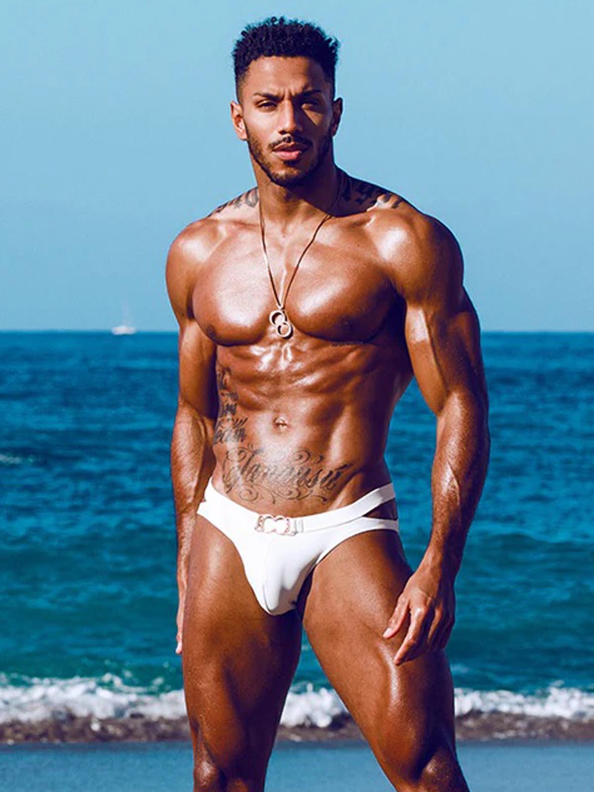 2Eros BLK Label Swim Briefs VB12 Ivory - Size: L