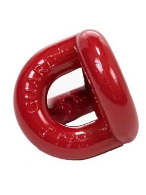 Sport Fucker Half Guard Cockring/Ball Stretcher, Red