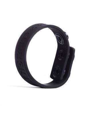 Rude Rider Silicone Cock Strap, Black