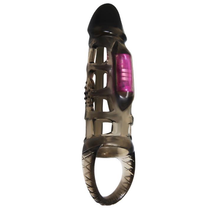BAILE - Harrison, Penis extended Sleeve, mini vibrator, super-stretchy TPR material ?:35mm   L:160mm