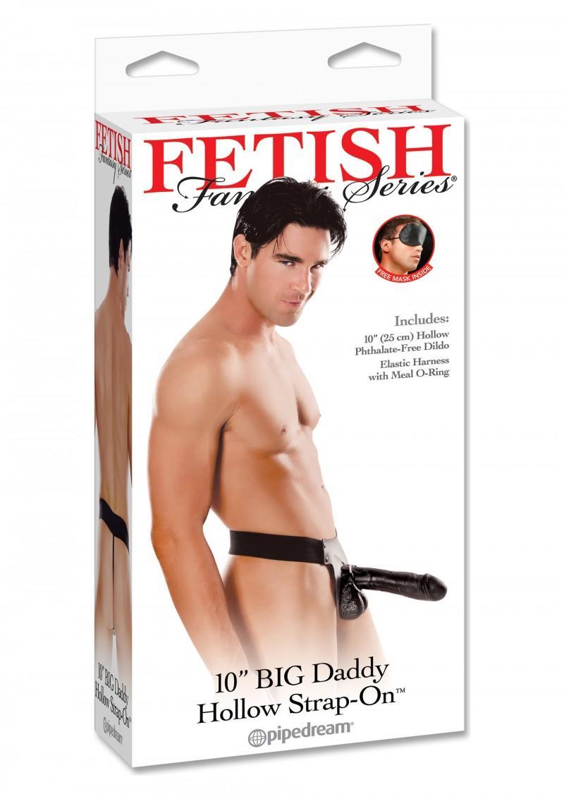 Hollow 10 Inch Strap-on