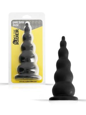 Rude Rider Unicorn Dude, 19 cm, Black