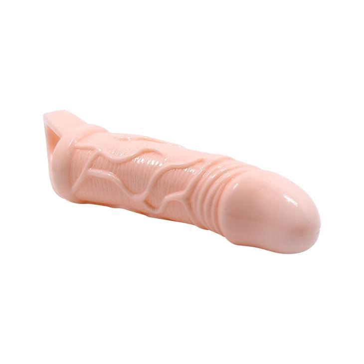 BAILE - Brayden, Penis extended Sleeve, super-stretchy TPR material ?:37mm   L:165mm