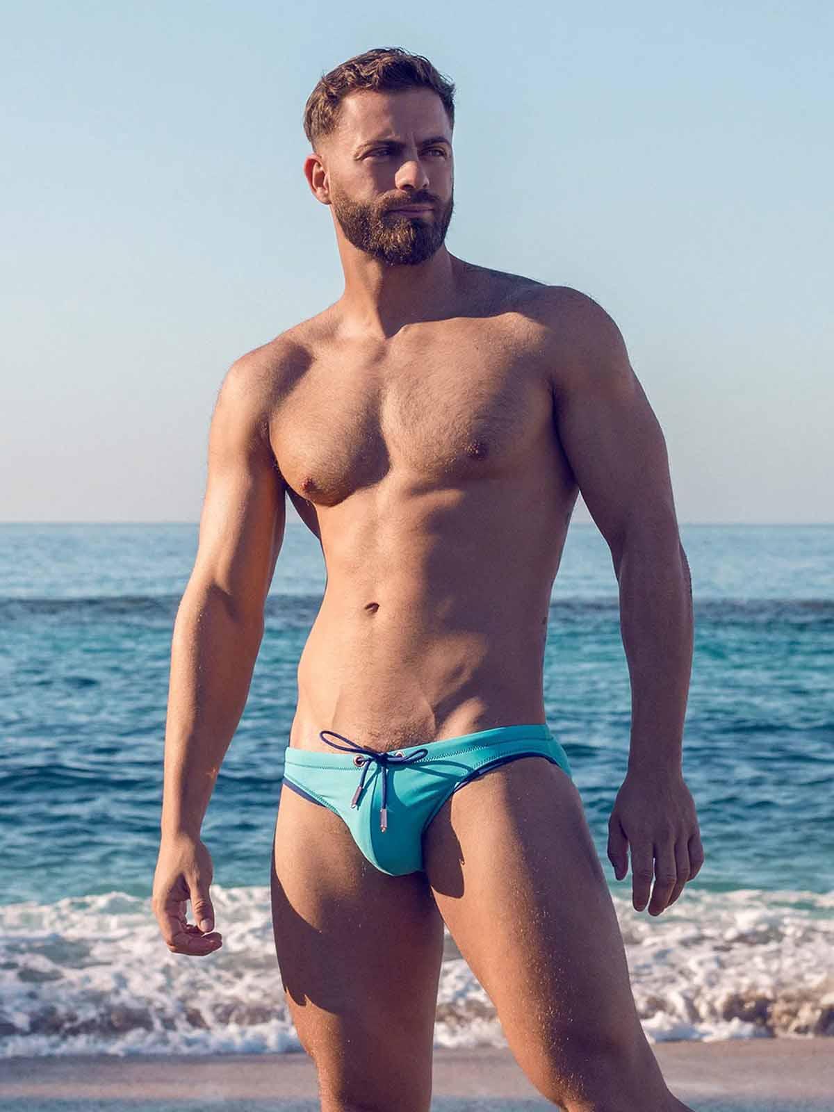 2Eros V22 Rapid Swim Brief Aquarius - Size: L