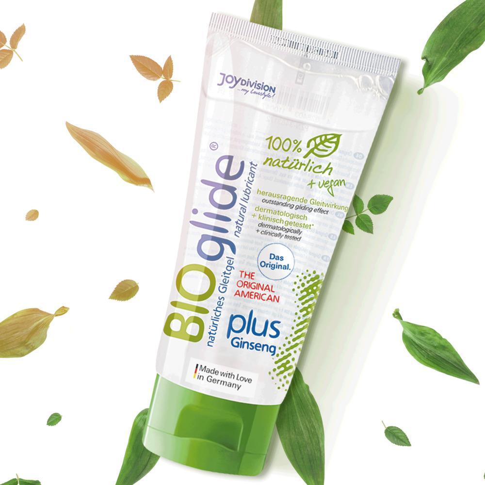JoyDivision American BIOglide Plus Ginseng, Water Based Lubricant, 100 ml