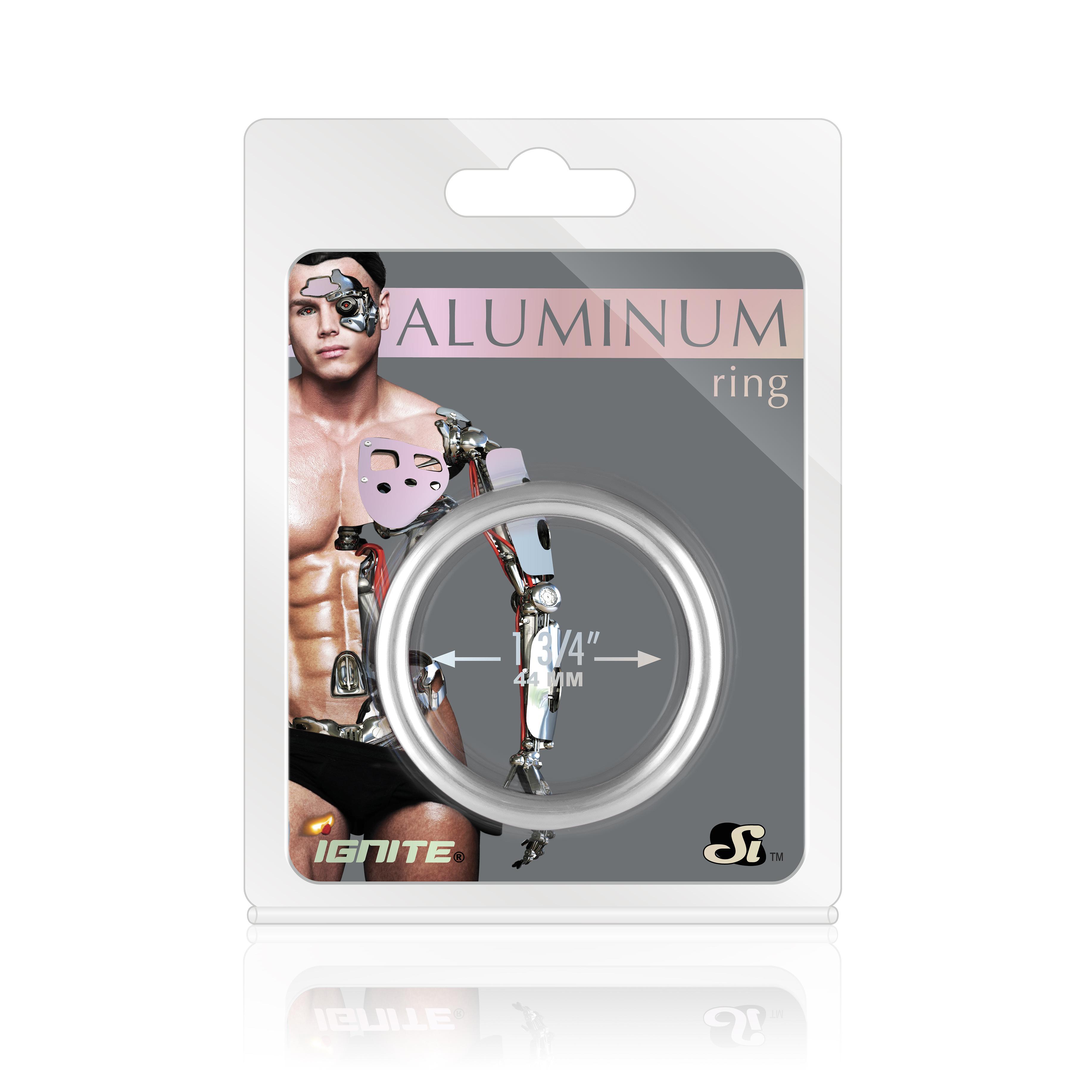 SI IGNITE Aluminium Cockring, ¯ 44 mm, Platinum