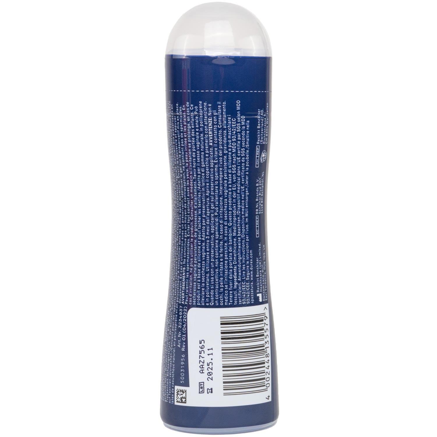 Durex Perfect Glide Lubricant, Silicone Based Anal Sex Lubricant, 100 ml (3,4 fl.oz.)