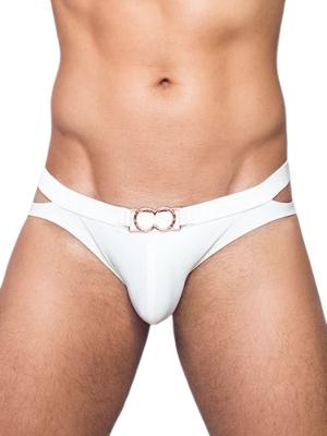 2Eros BLK Label Swim Briefs VB12 Ivory - Size: L