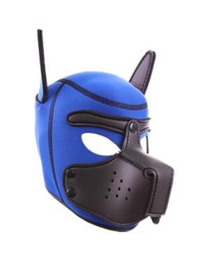Rude Rider Neoprene Puppy Hood Blue/Black, L size