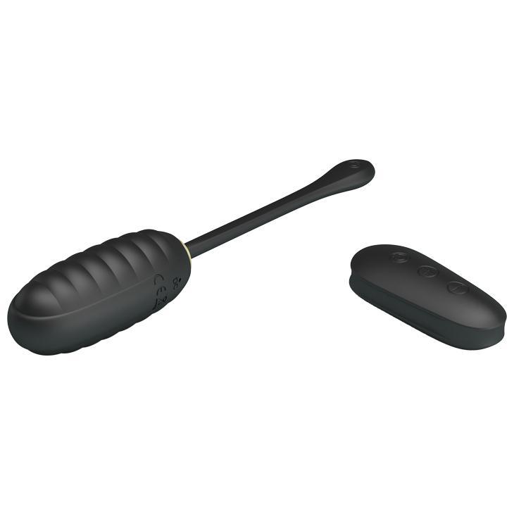 SAMPLE - PRETTY LOVE - Royal Pleasure Vibrating Egg, Black
