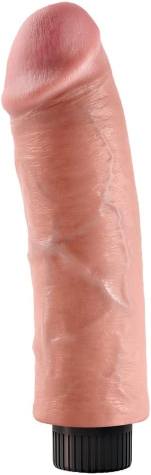 King Cock Vibrating Cock, 25 cm, Flesh