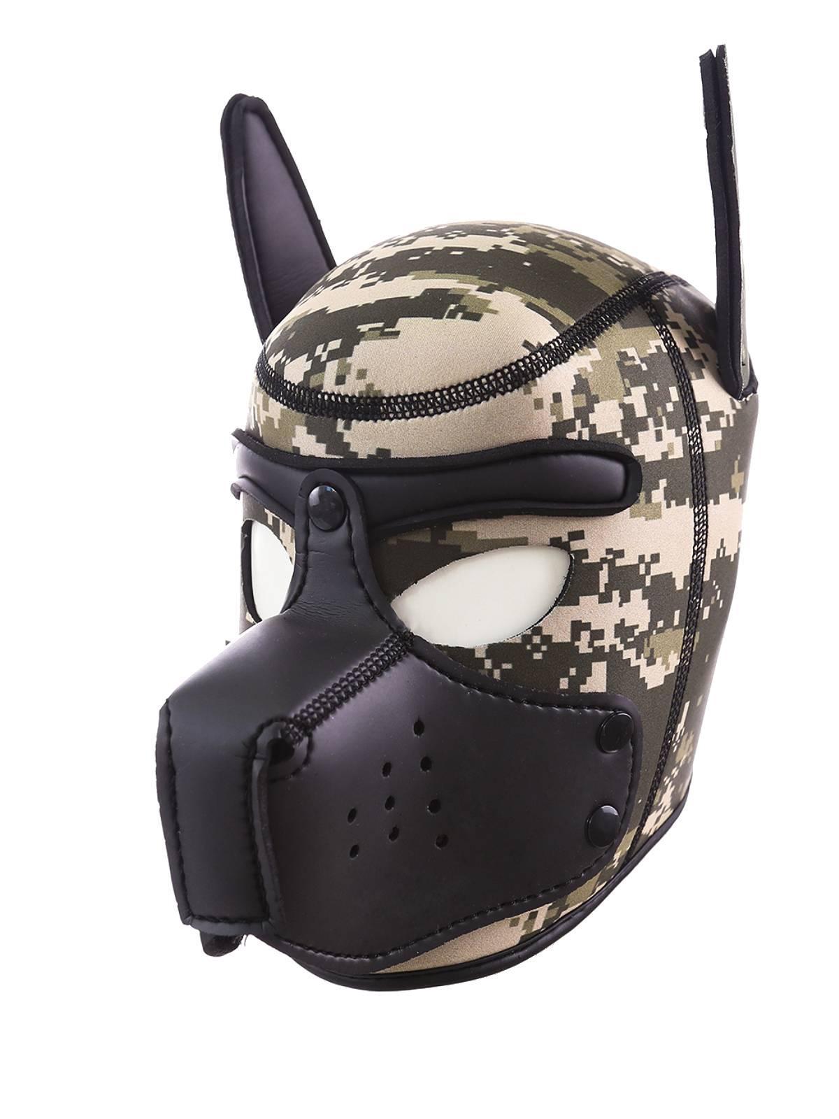 Rude Rider Neoprene Puppy Hood Camo/Black, L size
