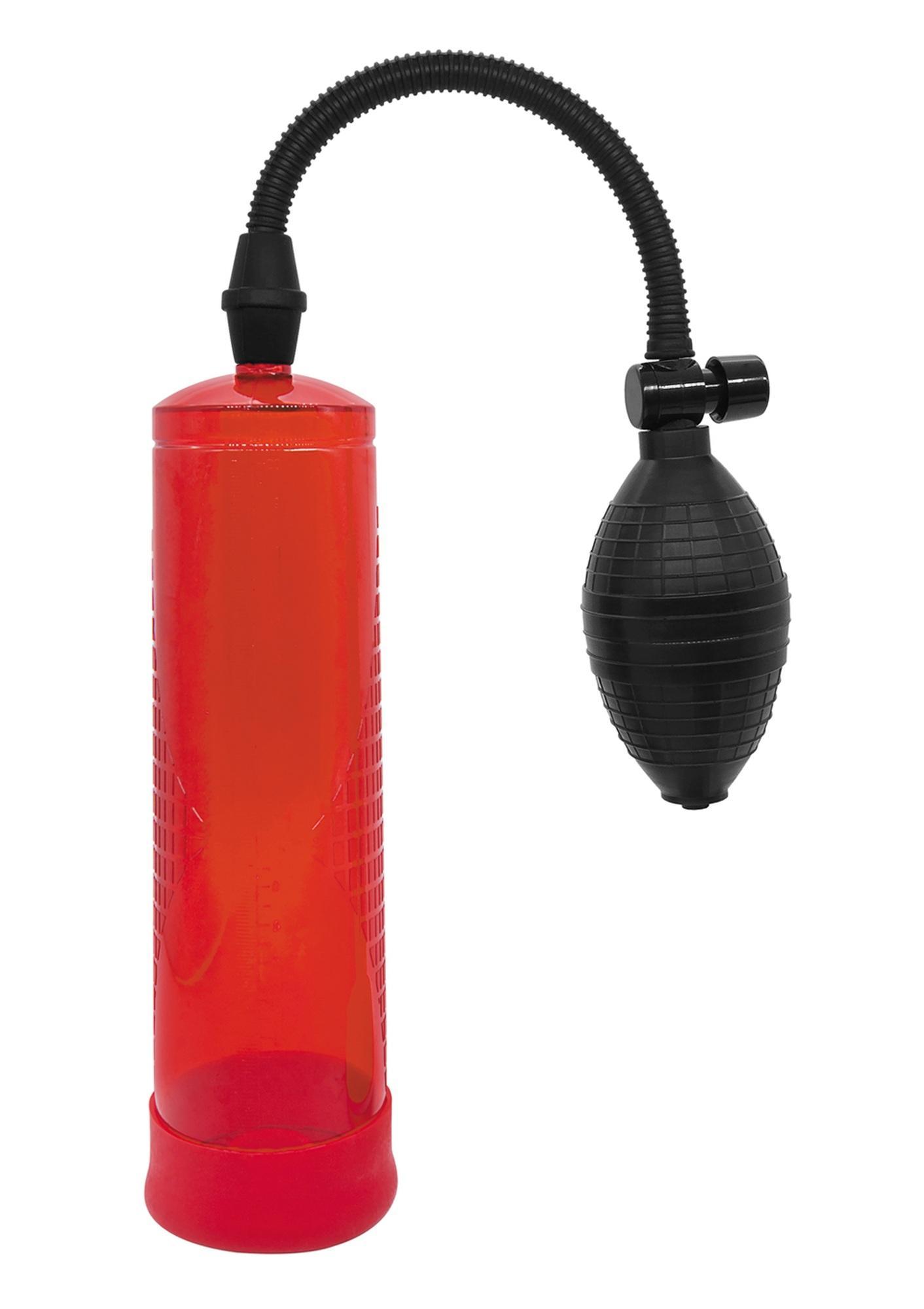 Powerpump Penis Pump, Red