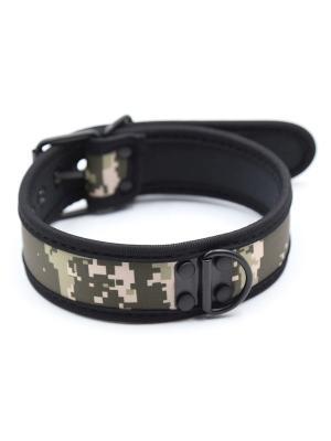 Rude Rider Neoprene Puppy Collar Camo