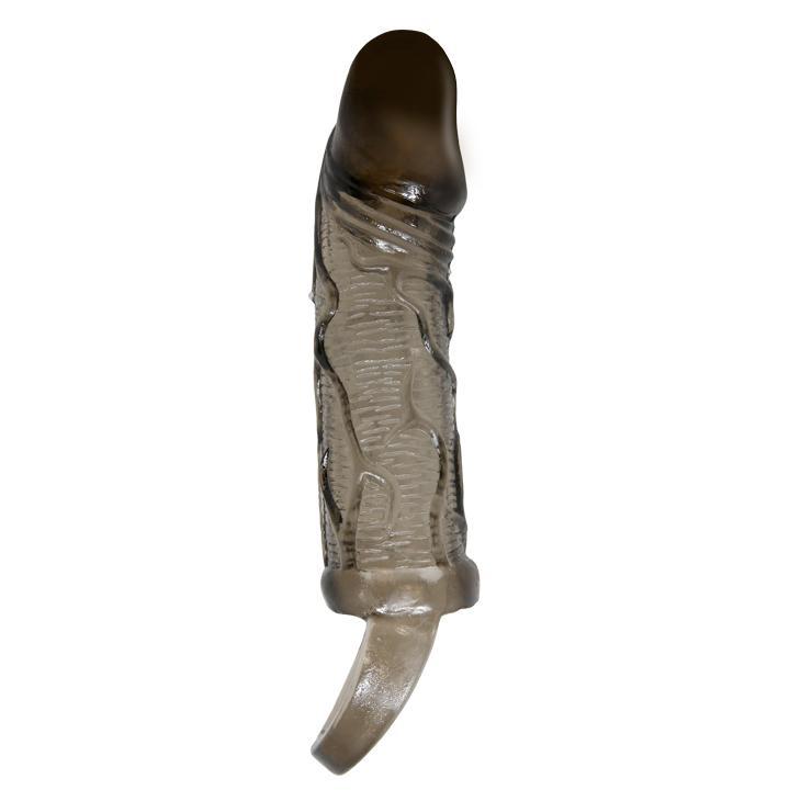 BAILE - Brayden, Penis extended Sleeve, super-stretchy TPR material ?:37mm   L:165mm