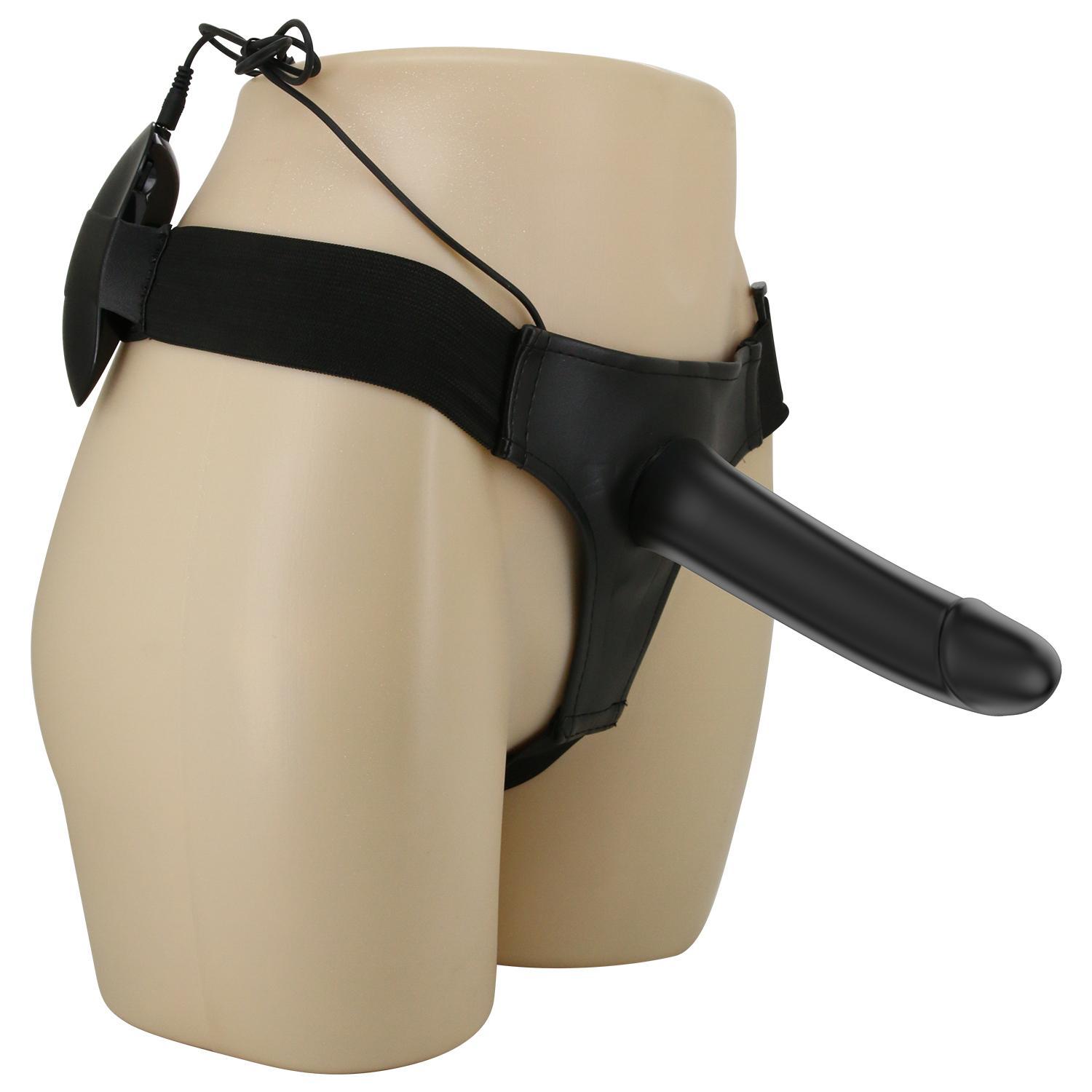PRETTY LOVE - Vito, strap on with Hollow dildo3AAA batteries L:173mm ?::41mmWaist: 64-86cm(25.2-33.9)