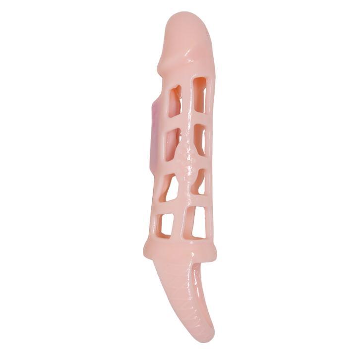 BAILE - Harrison, Penis extended Sleeve, mini vibrator, super-stretchy TPR material ?:35mm   L:160mm
