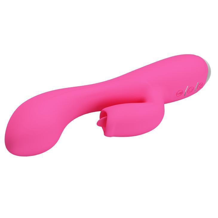 PRETTY LOVE - Doreen, 12 functions of vibration3 functions of lickeringsiliconeUSB rechargeable 36-199