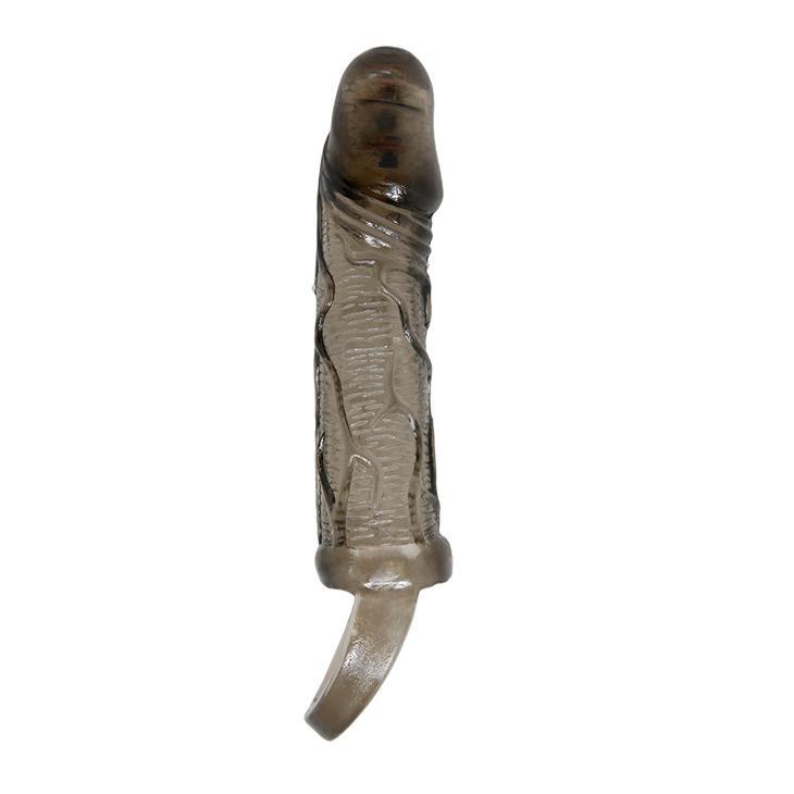 BAILE - Breyden, Penis extended Sleeve, On-contact vibration on top, super-stretchy TPR material ?:37mm   L:165mm