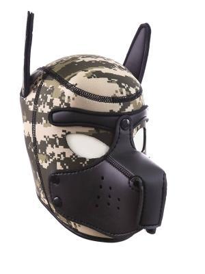 Rude Rider Neoprene Puppy Hood Camo/Black, M size