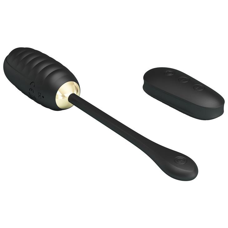 SAMPLE - PRETTY LOVE - Royal Pleasure Vibrating Egg, Black