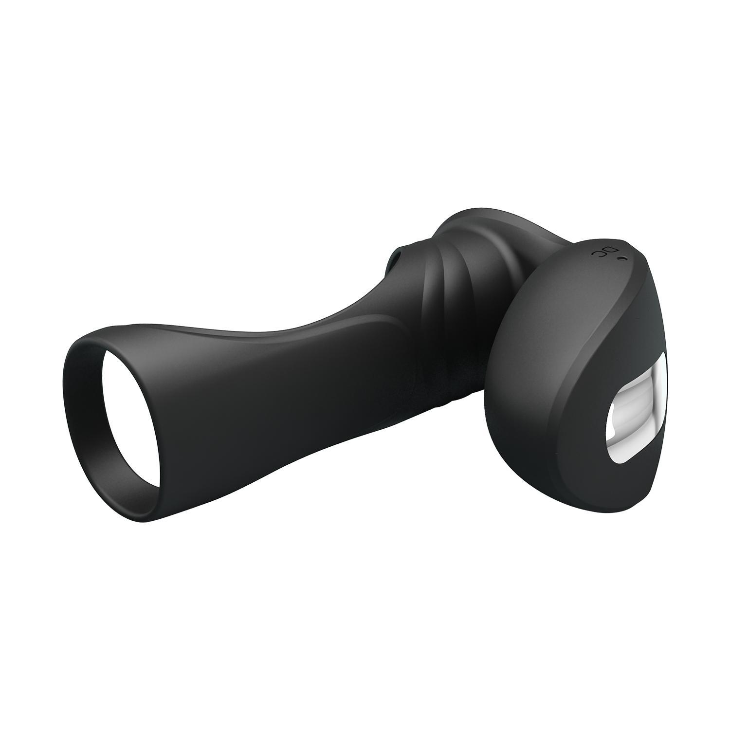 PRETTY LOVE - Vibration Penis Sleeve Ii, 7 functions of vibrationwaterproof, memoryUSB rechargeablesilicone L:90mm W:43mm H:84mm