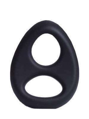 Rude Rider Cock & Ball Lifter Cockring, Black, 48 mm