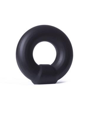 Rude Rider Knob Silicone Cockring, Black