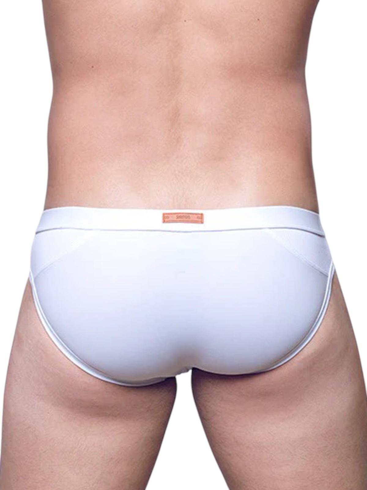 2Eros Swim Brief VB13 BLK Label White - Size: L