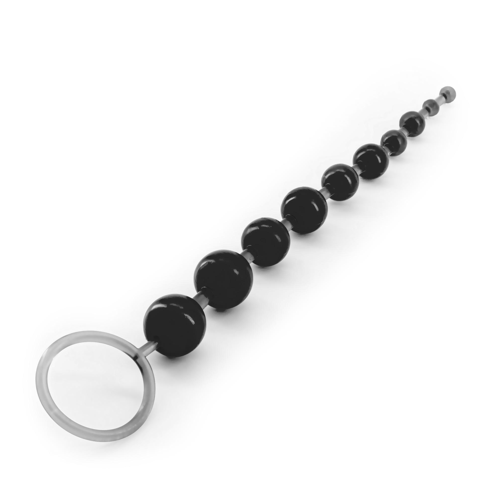 Crushious Anal Thrill Anal Douche 90Ml With Anal Lubricant 50Ml And 10 Bead Anal Chain