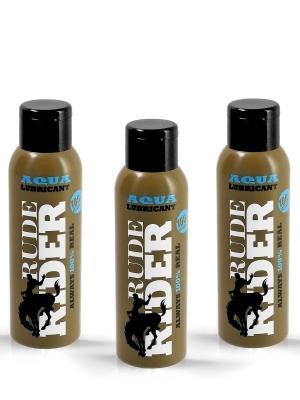 Rude Rider Aqua Lubricant, Water Based, 100ml (3,4 fl.oz.)