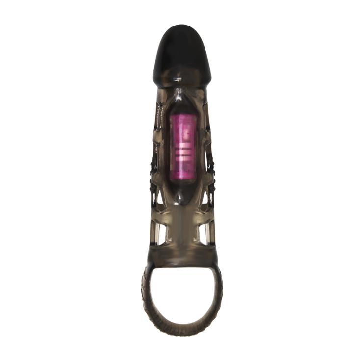 BAILE - Harrison, Penis extended Sleeve, mini vibrator, super-stretchy TPR material ?:35mm   L:160mm