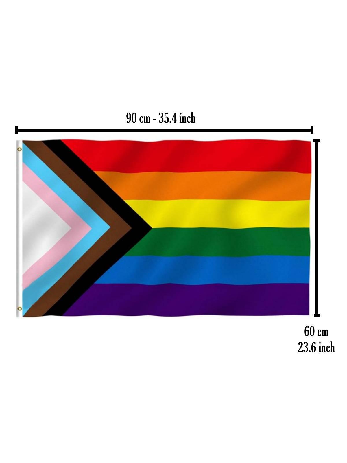 Progress Rainbow Flag 2018 (60 x 90 cm)