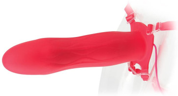 Vibrating 23cm Hollow Strap-On FETISH FANTASY ELITE 