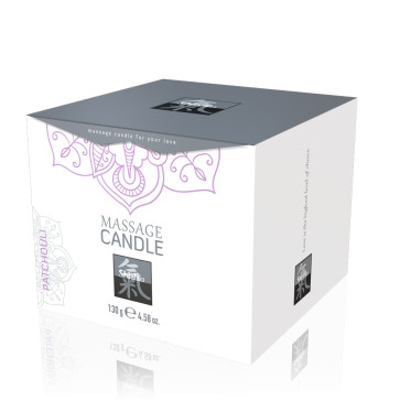 Shiatsu MASSAGE CANDLE Patchouli 130g/4.58oz. 