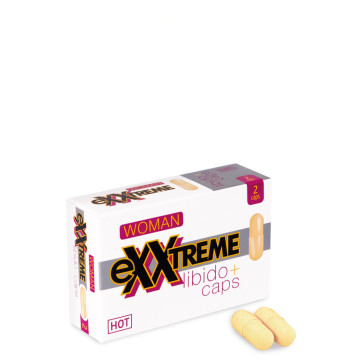 HOT eXXtreme Woman, Libido Caps, Sexual Health Supplement, 2 pcs