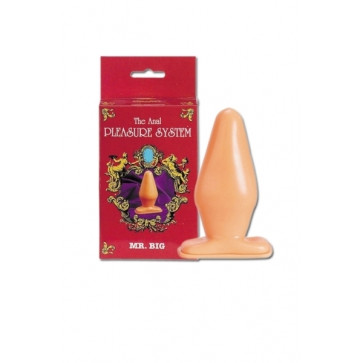 Seven Creations, The Anal Pleasure System - Mr. Big, Anal Plug, Vinyl, Flesh, 14 cm (5,5 in)