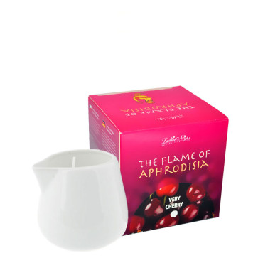 The Flame of Aphrodisia, Massage Candle, Very Cherry, 165 g (5,8 oz.)