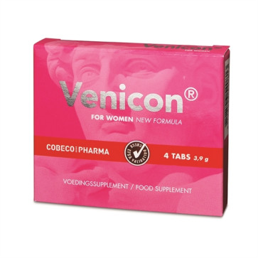 Cobeco Pharma, Venicon for Women, Sexual Health Supplement, 4 Tabs