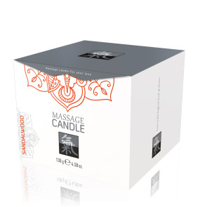 Shiatsu MASSAGE CANDLE Sandalwood 130g/4.58oz.